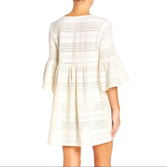 MARA HOFFMAN IVORY CROCHET SWIM COVER UP EUC (S) - Picture 2 of 8